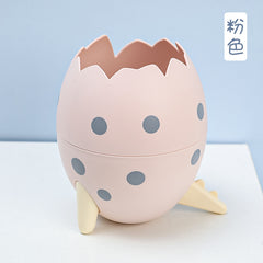 Cute Dinosaur Egg Pen Holder for Creative Desk Décor
