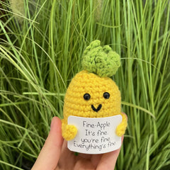 Positive Energy Crocheted Potato and Fruit Decor