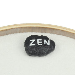 Zen Sand Tray Meditative Decor - DIY Miniature Art Piece