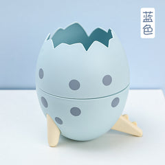 Cute Dinosaur Egg Pen Holder for Creative Desk Décor