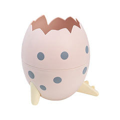 Cute Dinosaur Egg Pen Holder for Creative Desk Décor