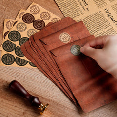 Vintage Kraft Paper Envelopes for Office Supplies