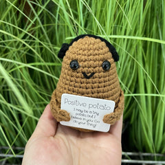 Positive Energy Crocheted Potato and Fruit Decor