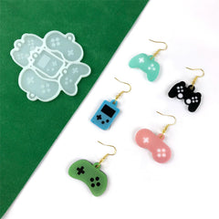 Game Console Earring Silicone Mold for DIY Decoration