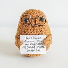 Positive Energy Crocheted Potato and Fruit Decor