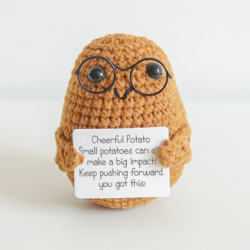 Positive Energy Crocheted Potato and Fruit Decor