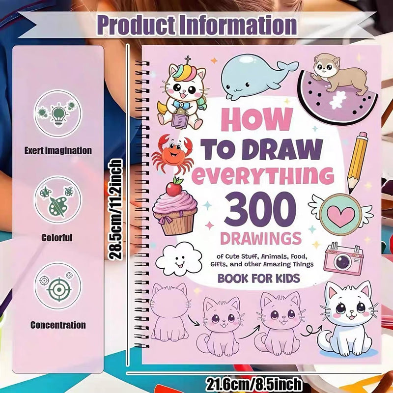 How To Draw Everything Coloring Book