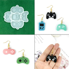 Game Console Earring Silicone Mold for DIY Decoration