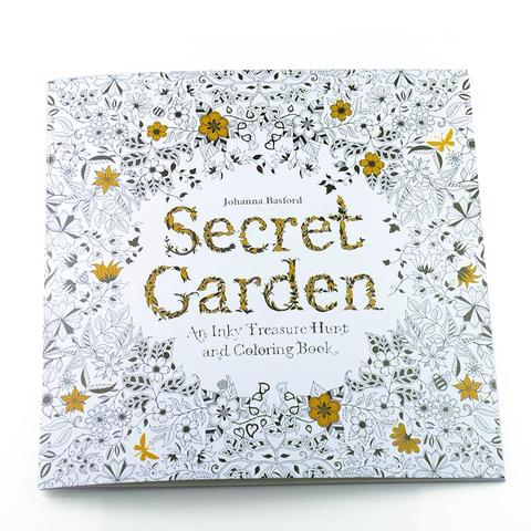 Slim Secret Garden Coloring Book