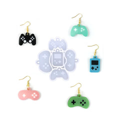Game Console Earring Silicone Mold for DIY Decoration